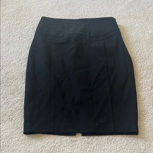 Express Classic Black Pencil Skirt